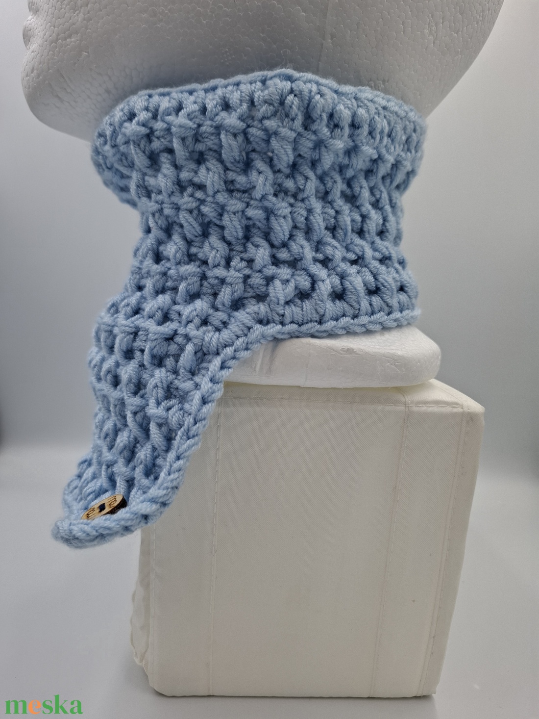 Mellkast is melegítő gyermek csősál - ruha & divat - sál, sapka, kendő - sál - Meska.hu