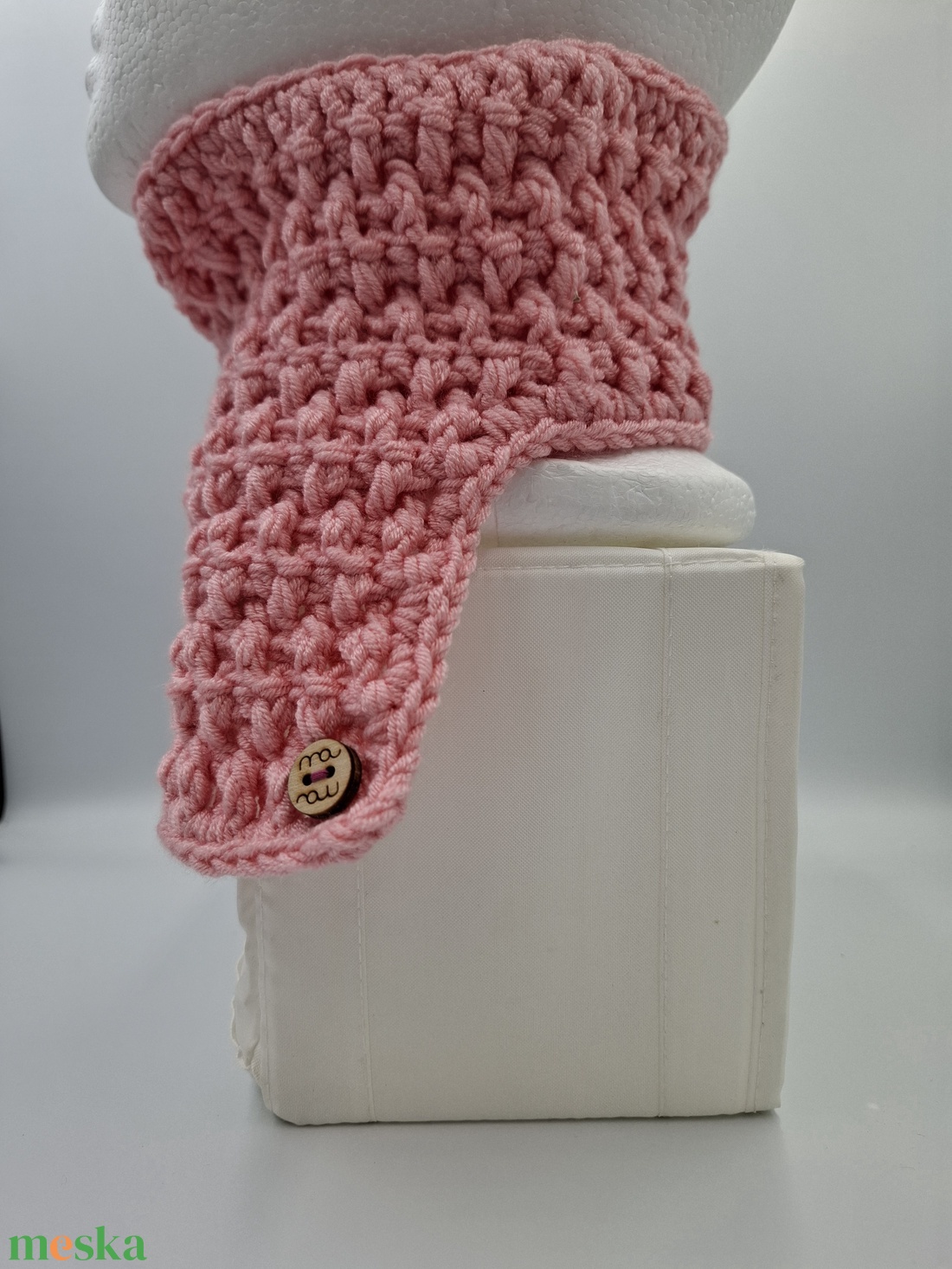 Mellkast is melegítő gyermek csősál - ruha & divat - sál, sapka, kendő - sál - Meska.hu