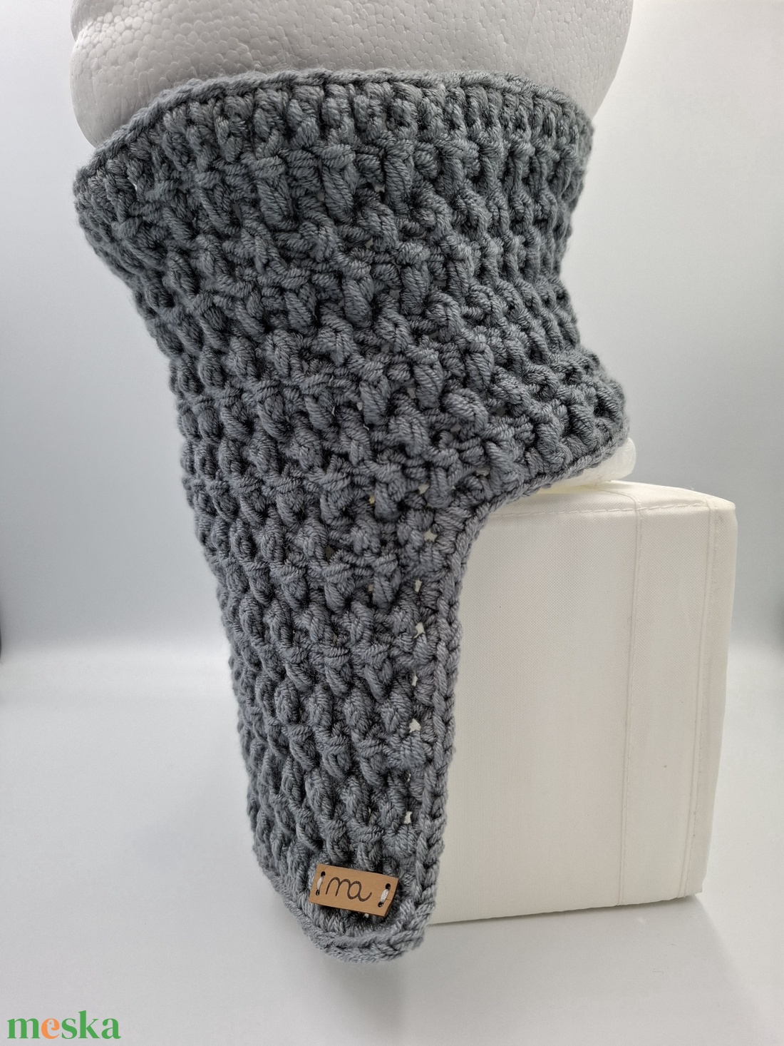 Mellkast is melegítő csősál  - ruha & divat - sál, sapka, kendő - sál - Meska.hu