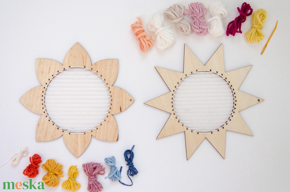 Sződd magad! DIY készlet - Virág és nap forma-kereten - diy (csináld magad) - egységcsomag - Meska.hu Sződd magad! DIY készlet - Virág és nap forma-kereten - diy (csináld magad) - egységcsomag - Meska.hu