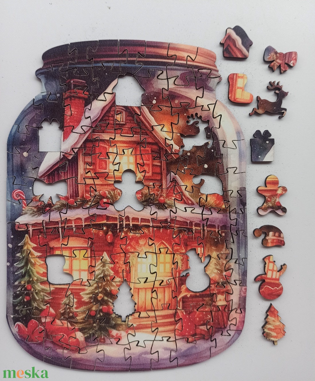 Fa karácsonyi puzzle - játék & sport - puzzle - forma puzzle - Meska.hu Fa karácsonyi puzzle - játék & sport - puzzle - forma puzzle - Meska.hu