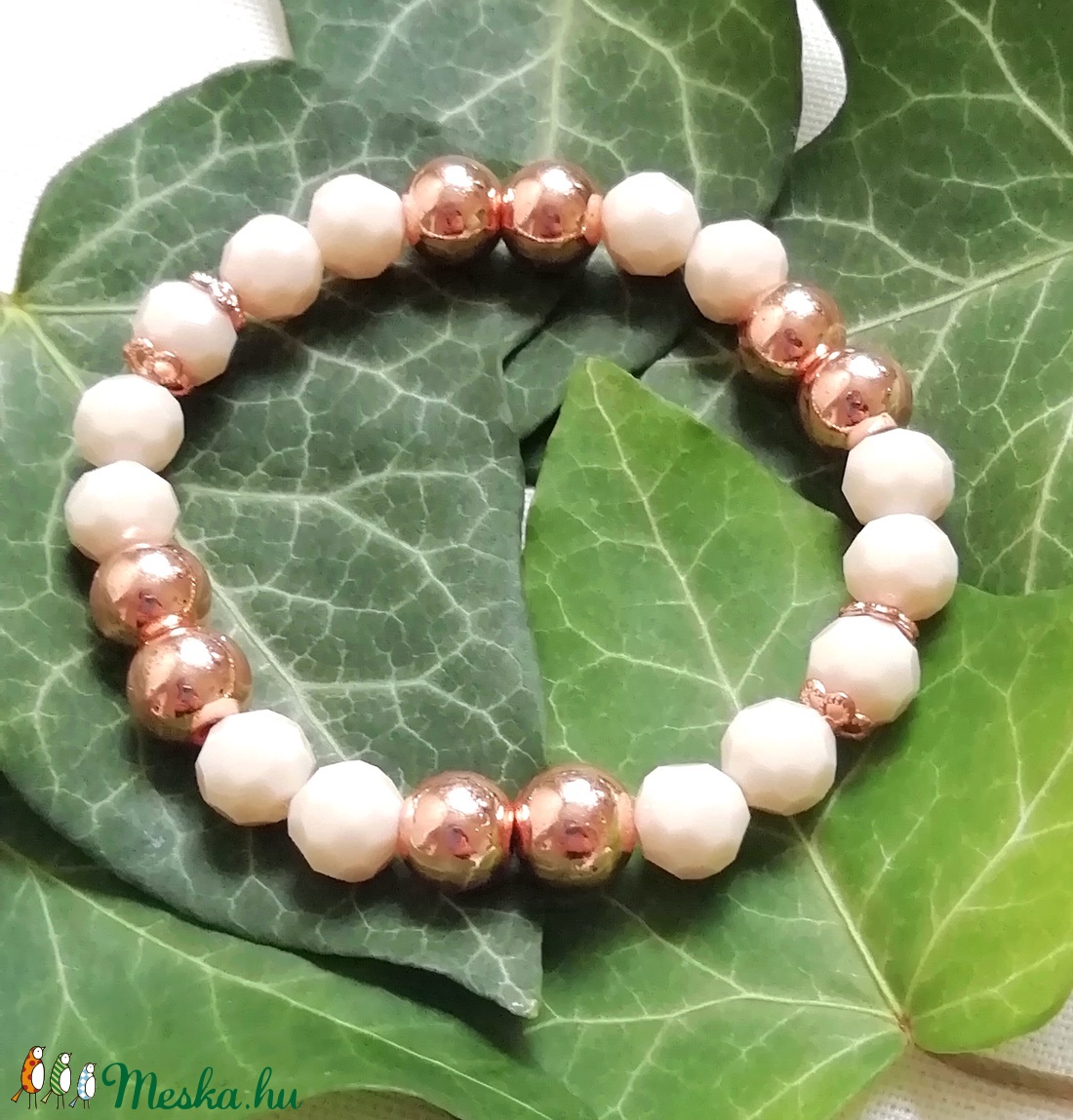 Rosegold hematit ásvány karkötő, rozé arany ásvány karkötő, egyedi rose gold / rózsaarany hematit ásvány karkötő - ékszer - karkötő - gyöngyös karkötő - Meska.hu Rosegold hematit ásvány karkötő, rozé arany ásvány karkötő, egyedi rose gold / rózsaarany hematit ásvány karkötő - ékszer - karkötő - gyöngyös karkötő - Meska.hu