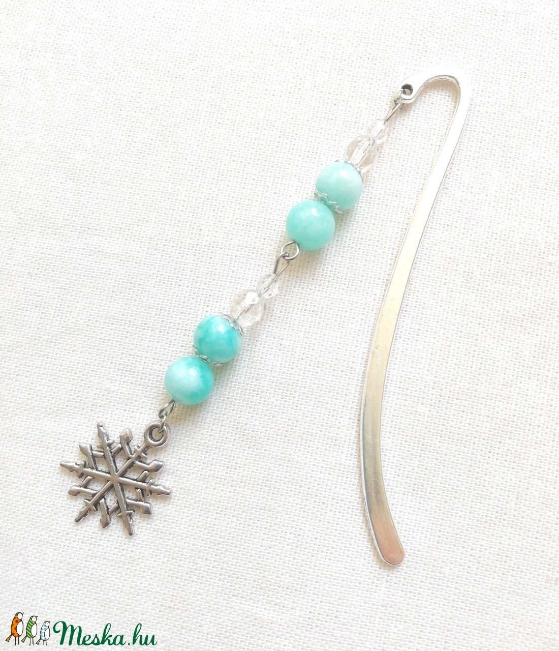 Hópehely könyvjelző - otthon & életmód - papír, írószer - Meska.hu