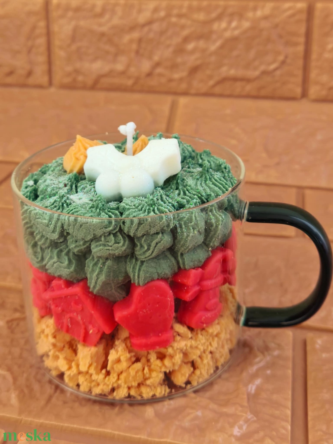 Kézműves szójagyertya - otthon & életmód - gyertya, illat, aroma - gyertya - Meska.hu