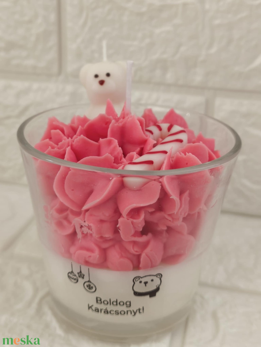 Kézműves szójagyertya - otthon & életmód - gyertya, illat, aroma - gyertya - Meska.hu