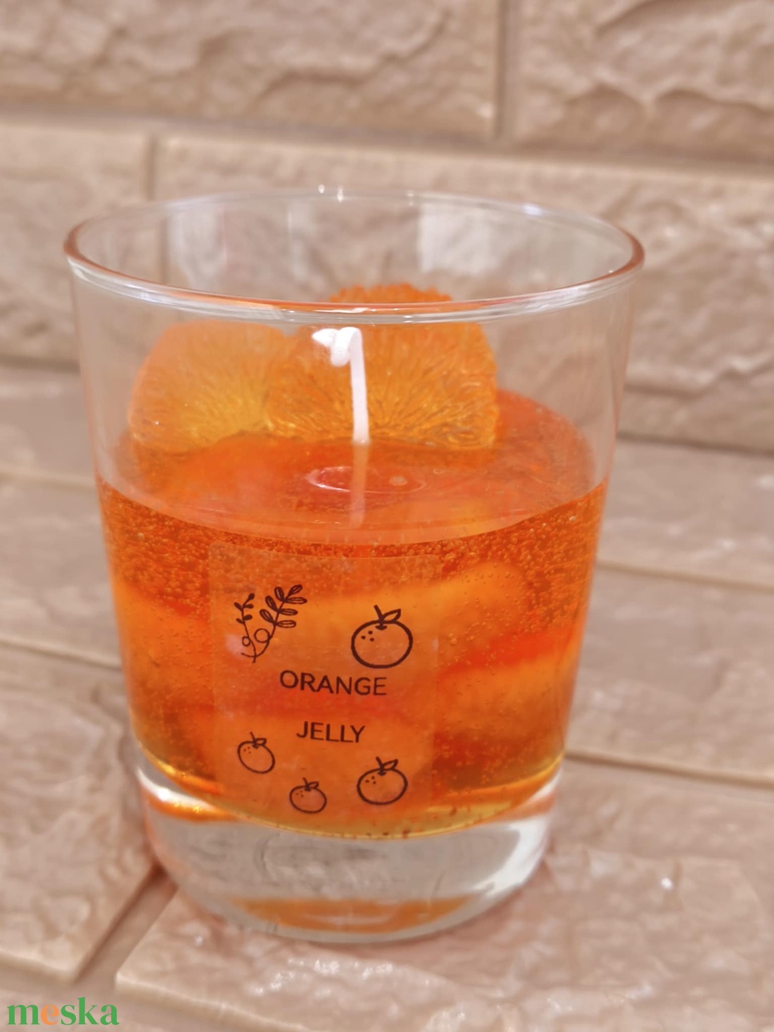 Kézműves szójagyertya - kellékek & szerszámok - dekorációs kellékek - dekorációs gyertya - Meska.hu