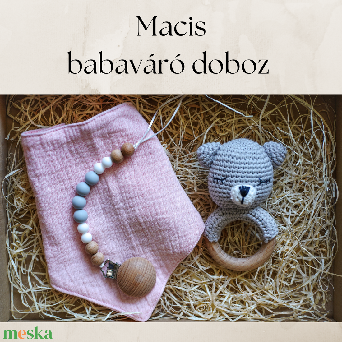 Horgolt macis babaváró doboz/babaváró ajándék - játék & sport - babalátogató ajándékcsomag - Meska.hu Horgolt macis babaváró doboz/babaváró ajándék - játék & sport - babalátogató ajándékcsomag - Meska.hu