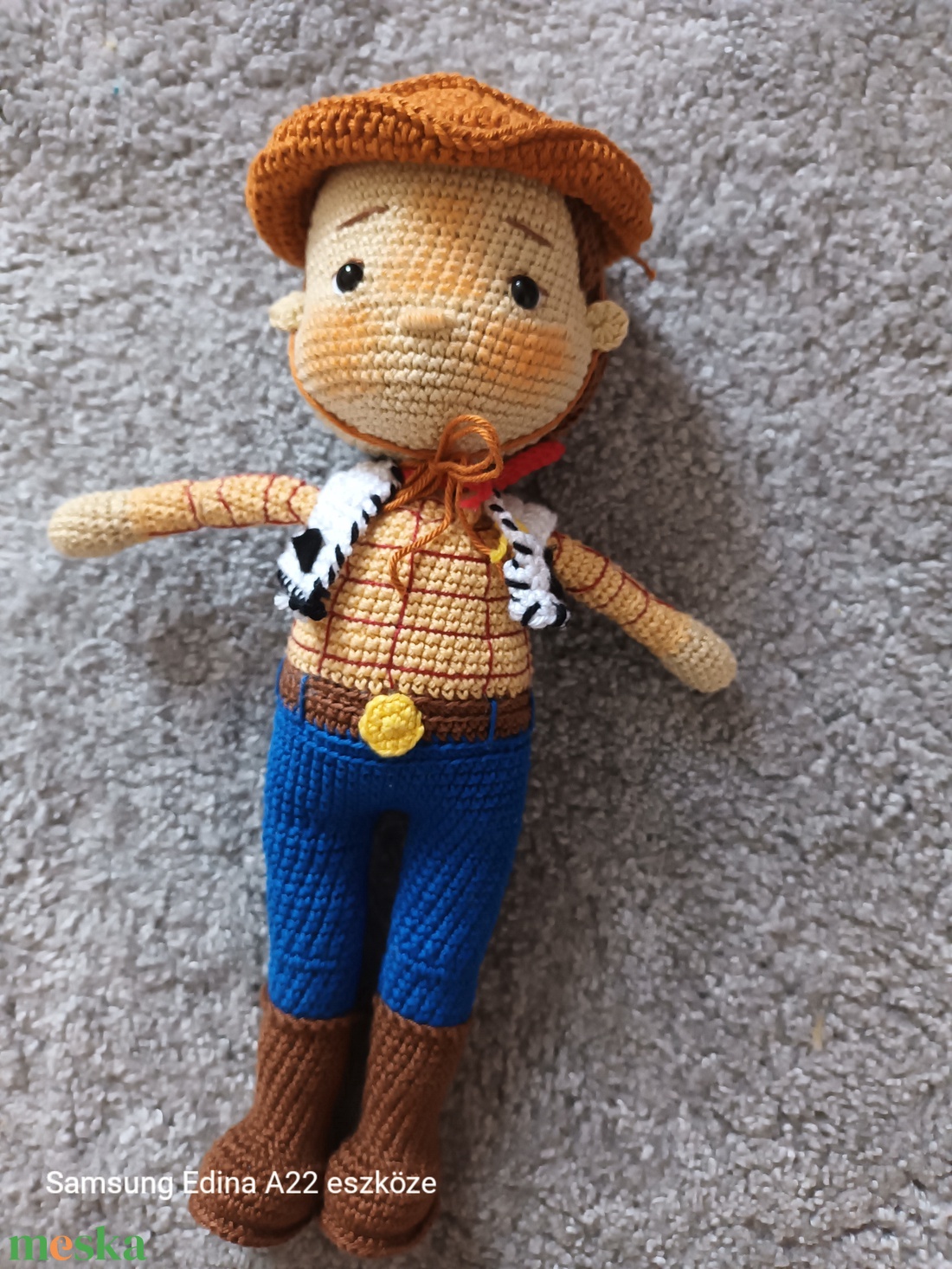 Amigurumi Woody Sheriff - játék & sport - plüssállat & játékfigura - ember - Meska.hu Amigurumi Woody Sheriff - játék & sport - plüssállat & játékfigura - ember - Meska.hu
