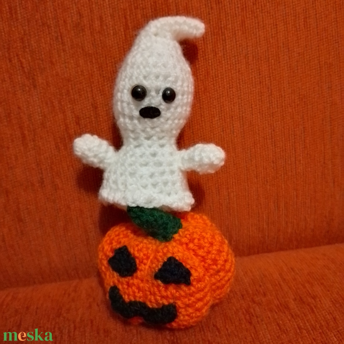 Horgolt szellem figura Halloweenra - otthon & életmód - dekoráció - halloween - halloweeni figurák - Meska.hu Horgolt szellem figura Halloweenra - otthon & életmód - dekoráció - halloween - halloweeni figurák - Meska.hu