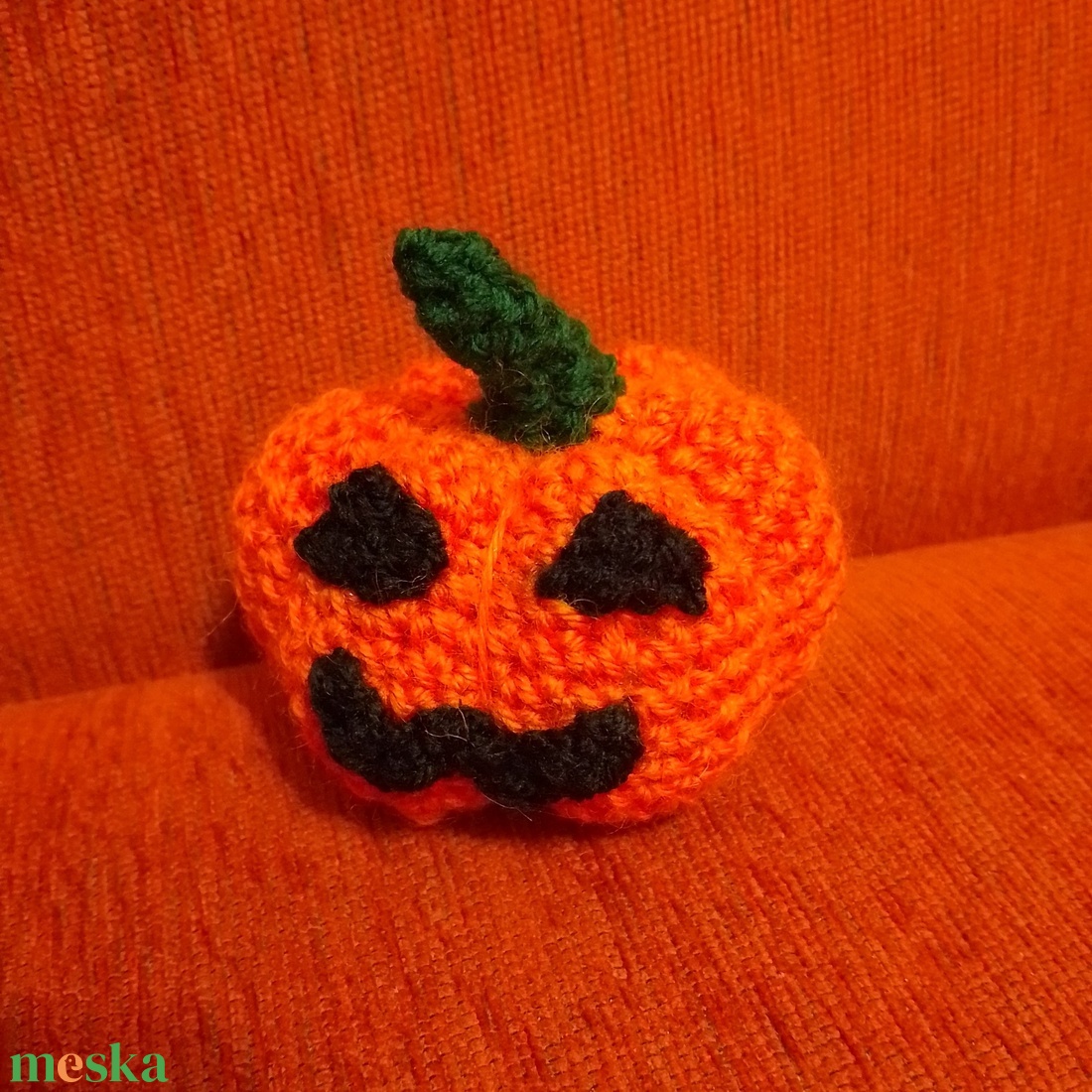 Horgolt Halloween töklámpás figura - otthon & életmód - dekoráció - halloween - halloweeni figurák - Meska.hu Horgolt Halloween töklámpás figura - otthon & életmód - dekoráció - halloween - halloweeni figurák - Meska.hu