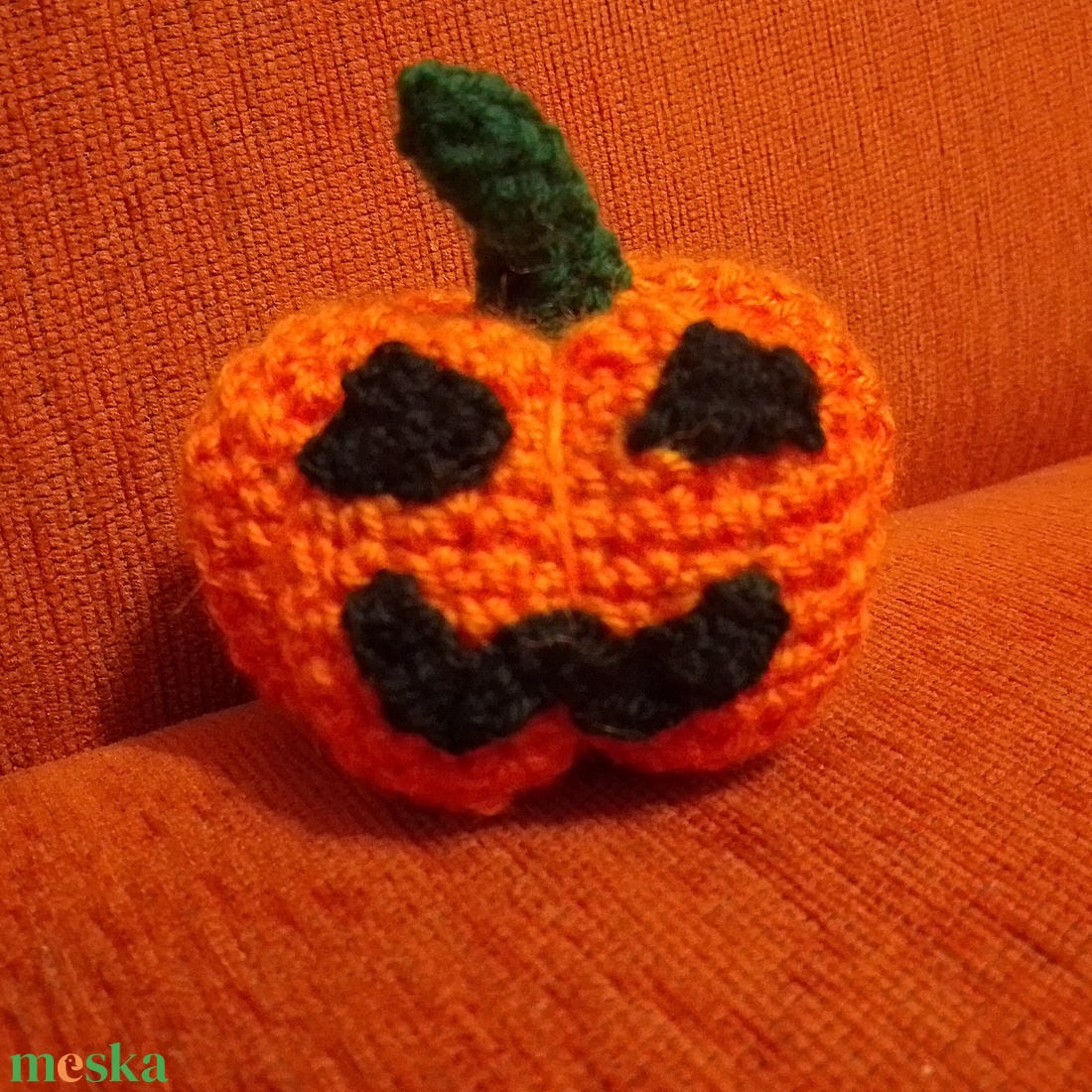 Horgolt Halloween töklámpás figura - otthon & életmód - dekoráció - halloween - halloweeni figurák - Meska.hu Horgolt Halloween töklámpás figura - otthon & életmód - dekoráció - halloween - halloweeni figurák - Meska.hu