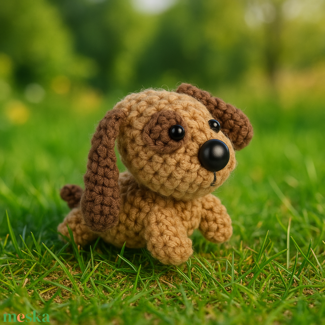 aranyos horgolt barna kutya - játék & sport - plüssállat & játékfigura - kutya - Meska.hu aranyos horgolt barna kutya - játék & sport - plüssállat & játékfigura - kutya - Meska.hu