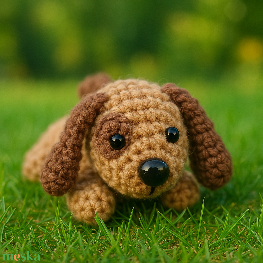 aranyos horgolt barna kutya - játék & sport - plüssállat & játékfigura - kutya - Meska.hu aranyos horgolt barna kutya - játék & sport - plüssállat & játékfigura - kutya - Meska.hu