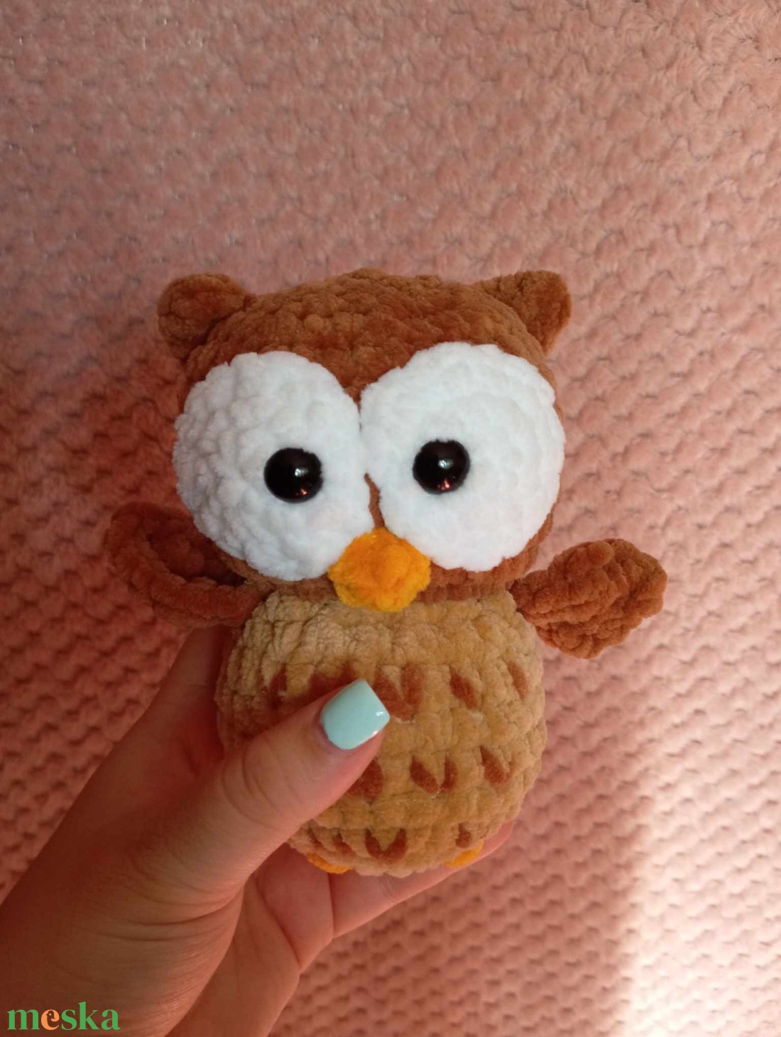 Horgolt bagoly - játék & sport - plüssállat & játékfigura - bagoly - Meska.hu Horgolt bagoly - játék & sport - plüssállat & játékfigura - bagoly - Meska.hu