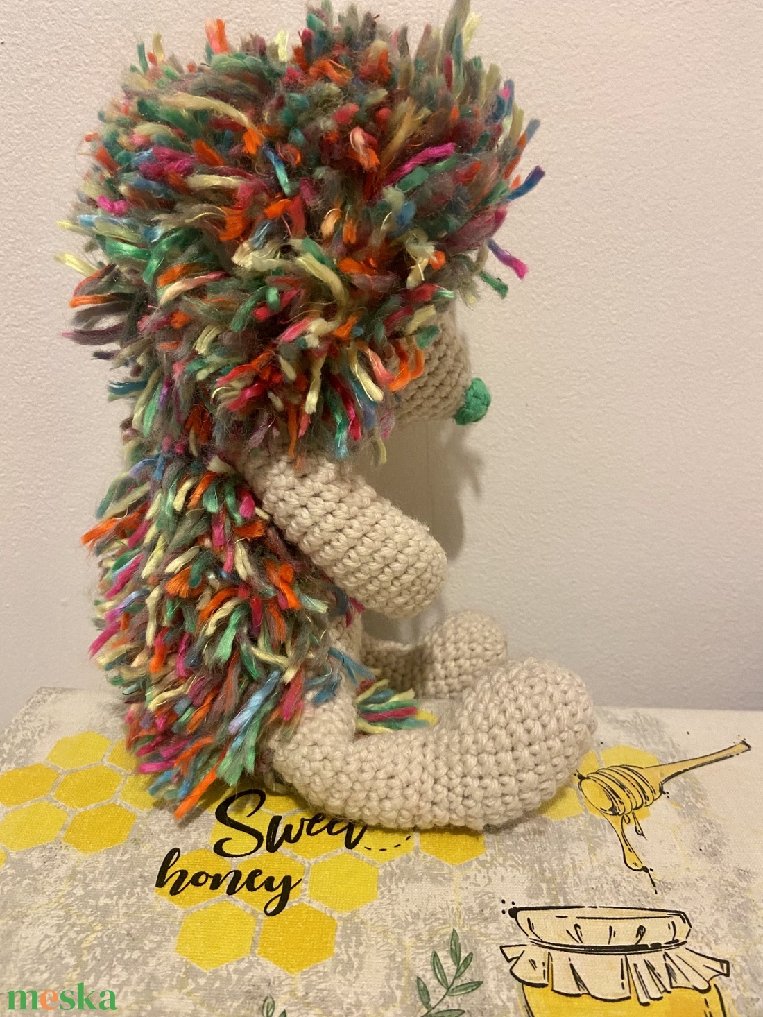 Horgolt amigurumi süni figura - játék & sport - plüssállat & játékfigura - süni - Meska.hu