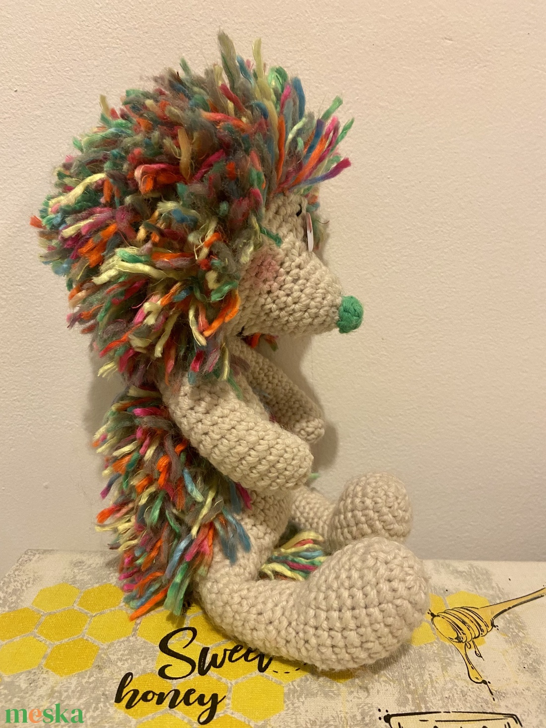 Horgolt amigurumi süni figura - játék & sport - plüssállat & játékfigura - süni - Meska.hu