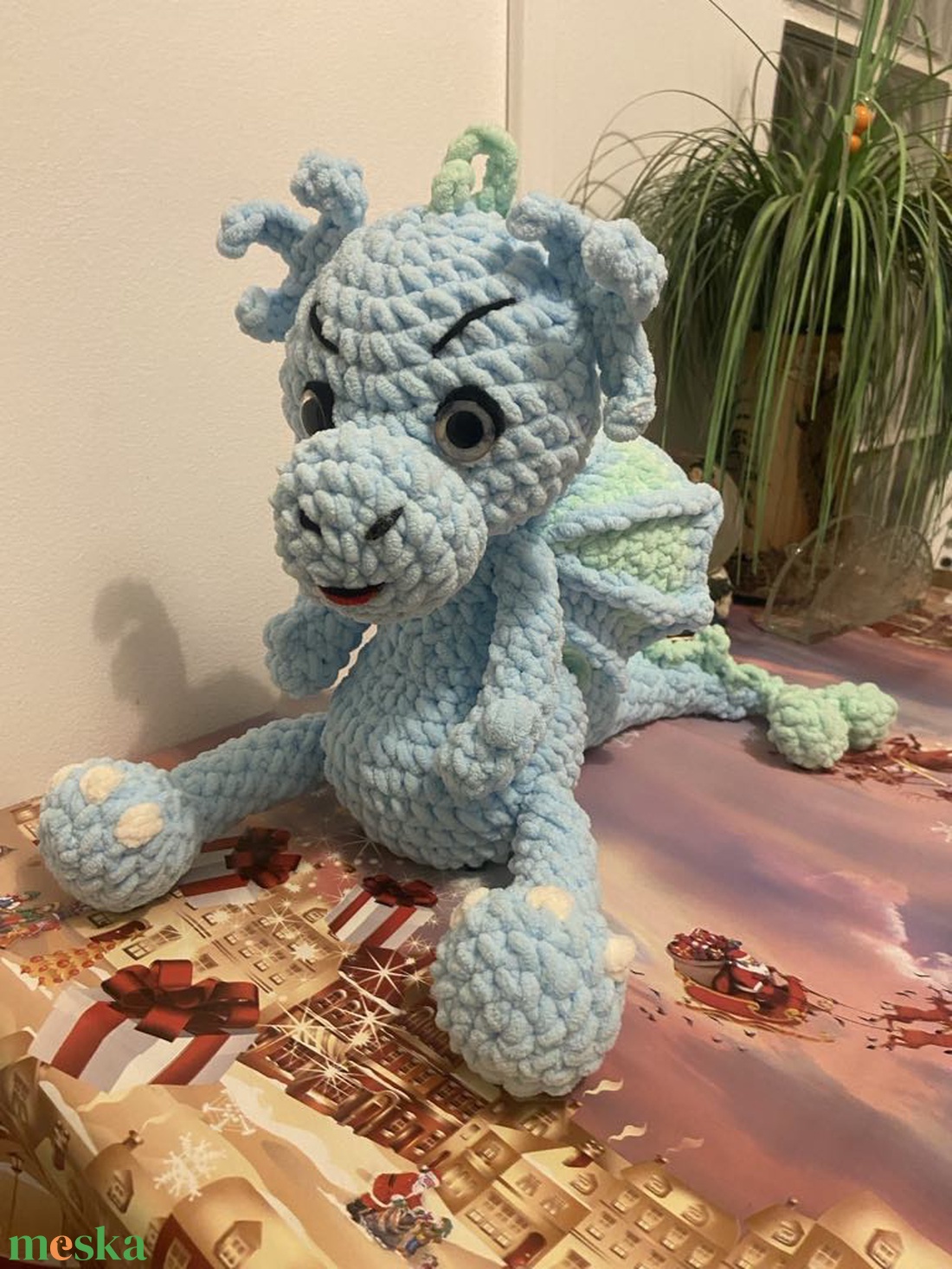 Amigurumi horgolt Sárkány figura - játék & sport - plüssállat & játékfigura - plüss sárkány - Meska.hu Amigurumi horgolt Sárkány figura - játék & sport - plüssállat & játékfigura - plüss sárkány - Meska.hu