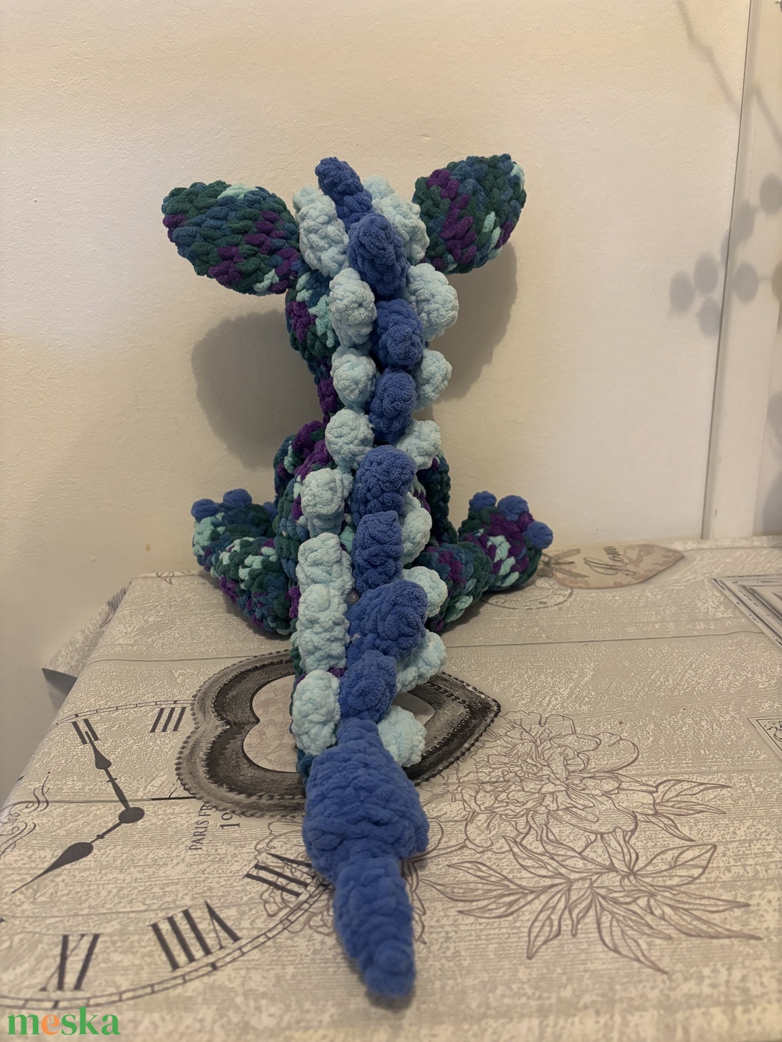 Amigurumi horgolt sárkány figura - játék & sport - plüssállat & játékfigura - plüss sárkány - Meska.hu