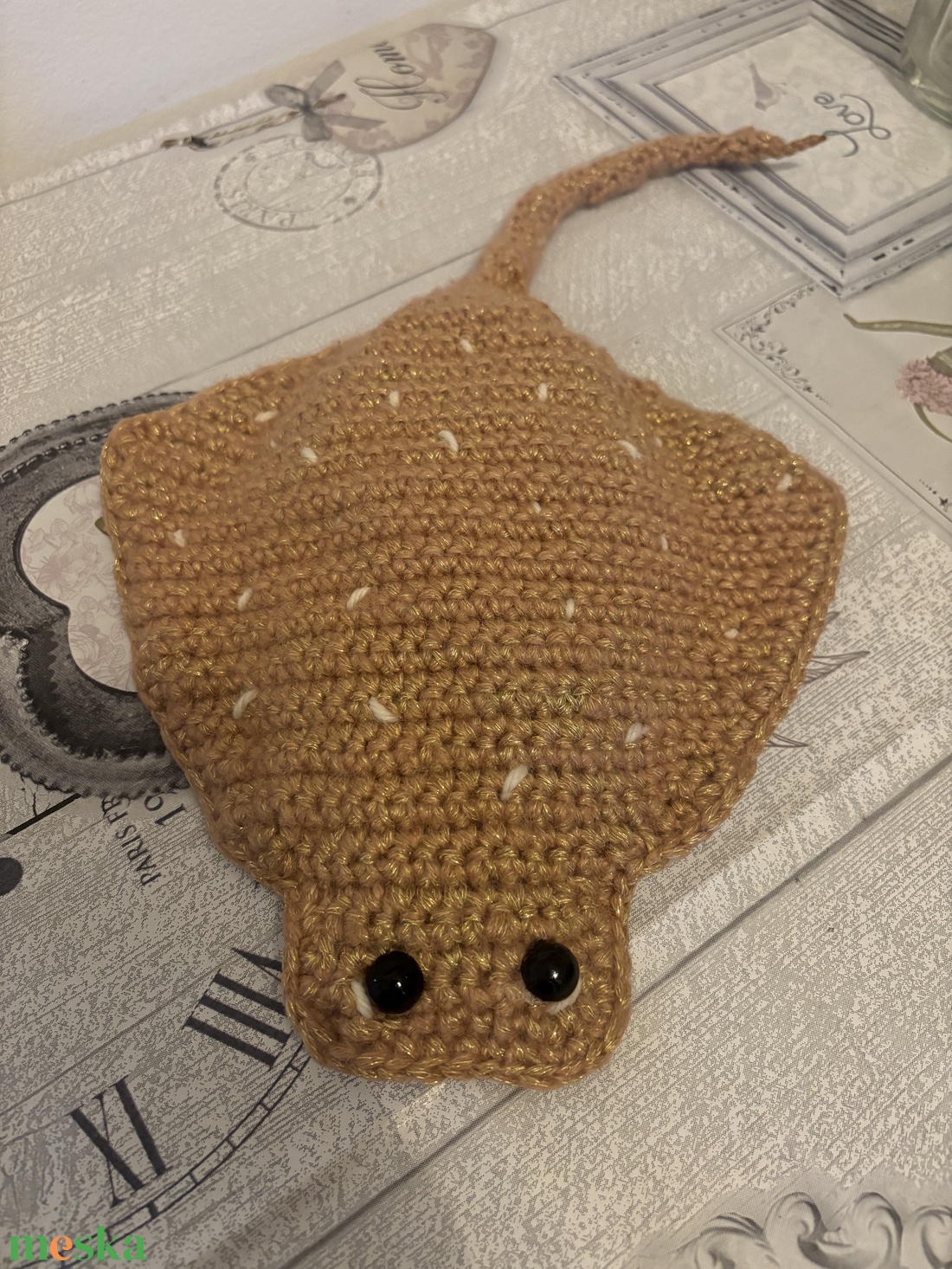 Amigurumi horgolt rája - játék & sport - plüssállat & játékfigura - hal - Meska.hu Amigurumi horgolt rája - játék & sport - plüssállat & játékfigura - hal - Meska.hu