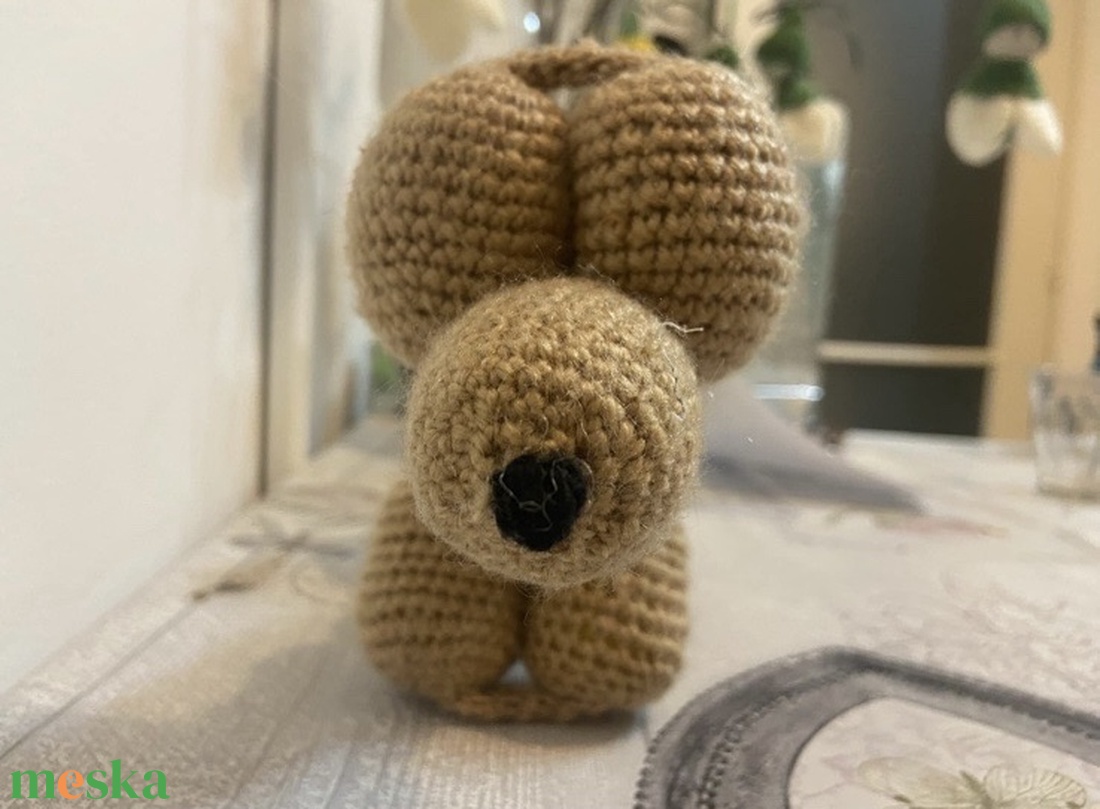 Amigurumi horgolt hajtogatható kutya - játék & sport - plüssállat & játékfigura - kutya - Meska.hu Amigurumi horgolt hajtogatható kutya - játék & sport - plüssállat & játékfigura - kutya - Meska.hu