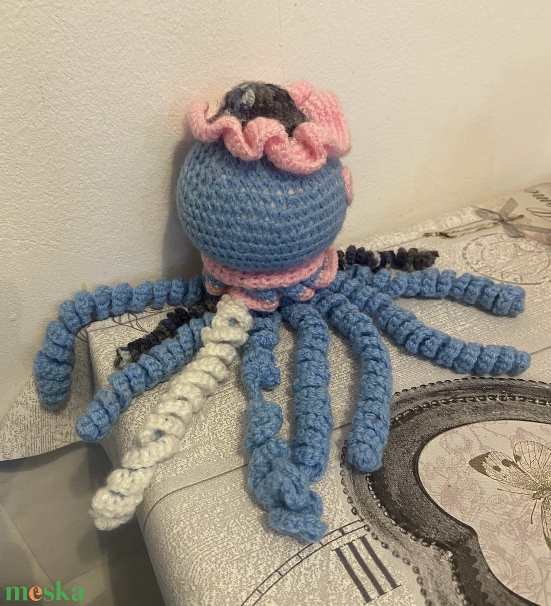 Amigurumi horgolt polip figura - játék & sport - plüssállat & játékfigura - polip - Meska.hu