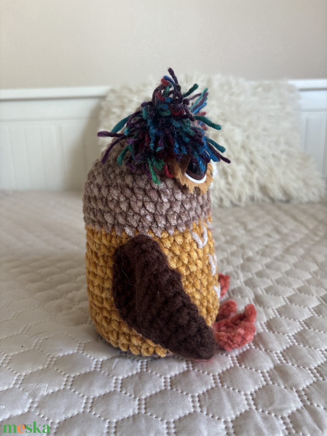 Amigurumi Horgolt bagoly figura - játék & sport - plüssállat & játékfigura - bagoly - Meska.hu Amigurumi Horgolt bagoly figura - játék & sport - plüssállat & játékfigura - bagoly - Meska.hu