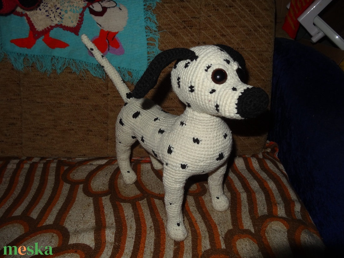 Horgolt dalmata - játék & sport - plüssállat & játékfigura - kutya - Meska.hu Horgolt dalmata - játék & sport - plüssállat & játékfigura - kutya - Meska.hu