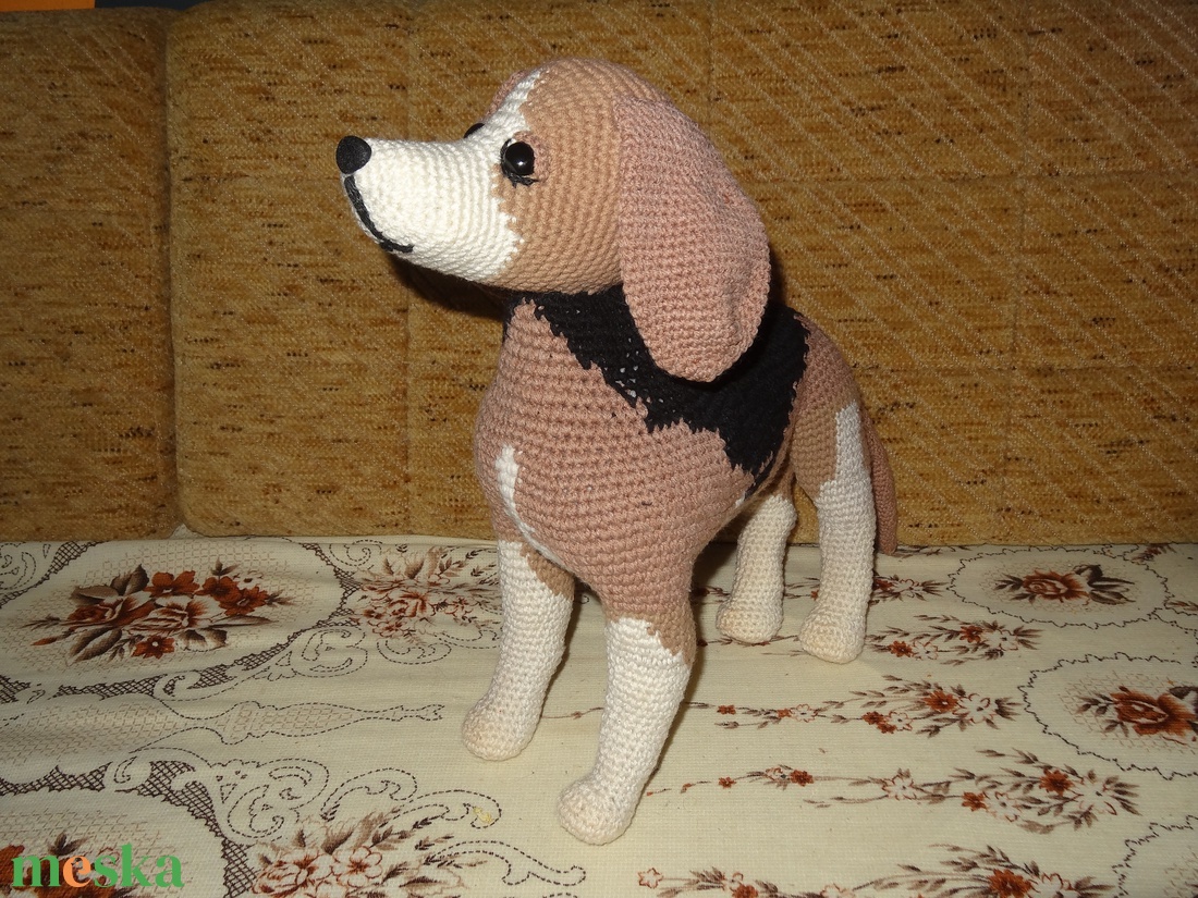 Horgolt beagle - játék & sport - plüssállat & játékfigura - kutya - Meska.hu Horgolt beagle - játék & sport - plüssállat & játékfigura - kutya - Meska.hu