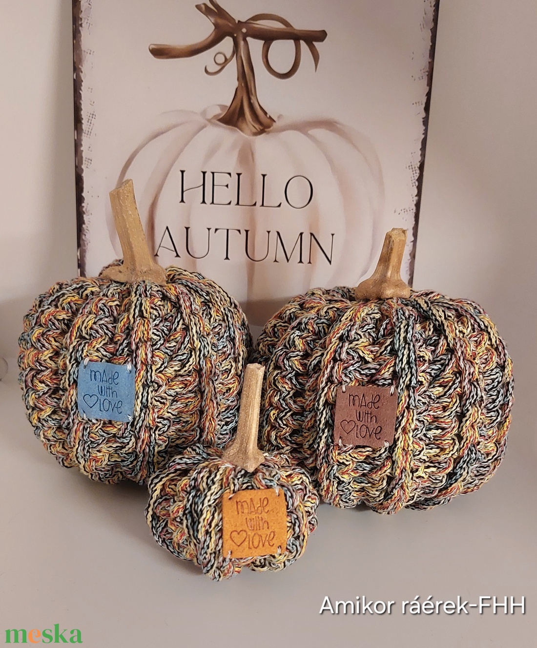 3 horgolt tök - esküvő - dekoráció - helyszíni dekor - Meska.hu 3 horgolt tök - esküvő - dekoráció - helyszíni dekor - Meska.hu