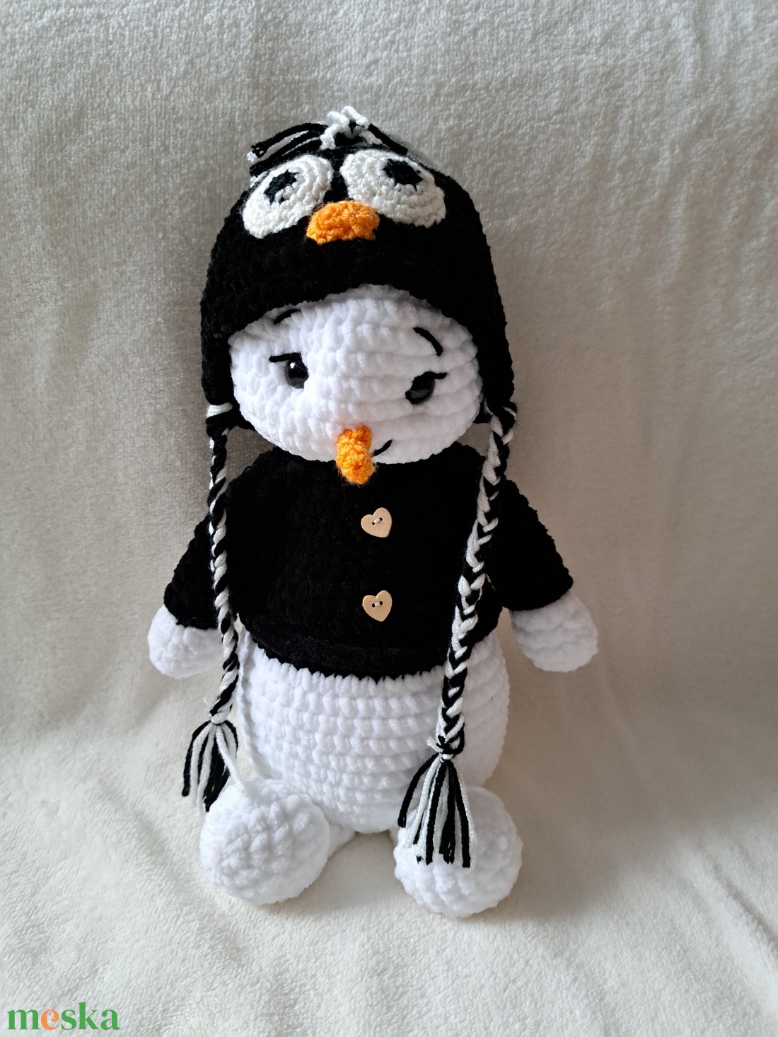 Hóember - játék & sport - plüssállat & játékfigura - Meska.hu