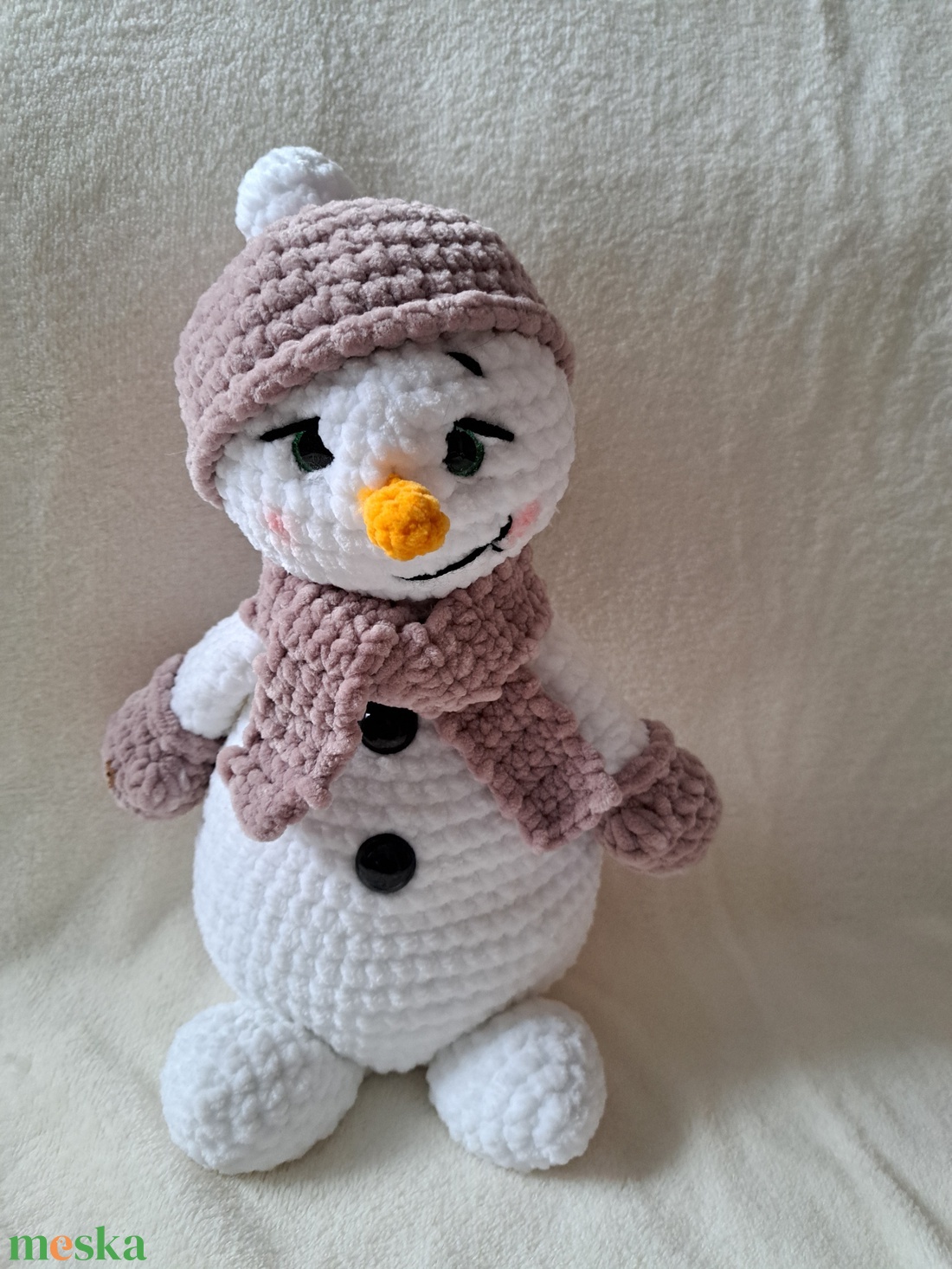 Hóember - játék & sport - plüssállat & játékfigura - Meska.hu