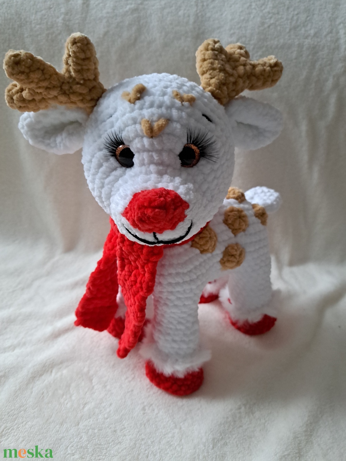 Rénszarvas - játék & sport - plüssállat & játékfigura - Meska.hu