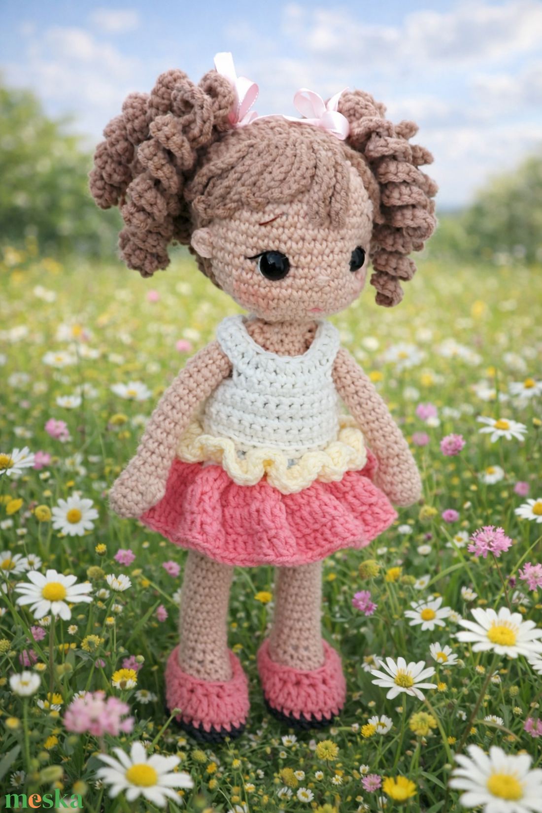 Lina baba és 3 váltás ruhája-mintaleírás - diy (csináld magad) - szabásminta, útmutató - horgolási minta - Meska.hu