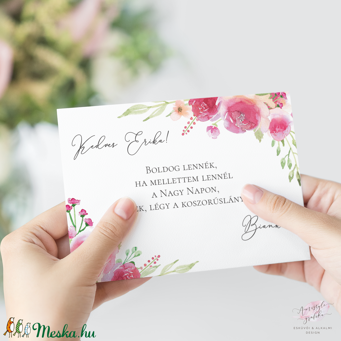 Koszorúslány Felkérő Lap, Barack Virágos Esküvői Lap, Felkérő Lap, Esküvői Képeslap, Vintage Esküvő, Esküvői Kártya -  - Meska.hu
