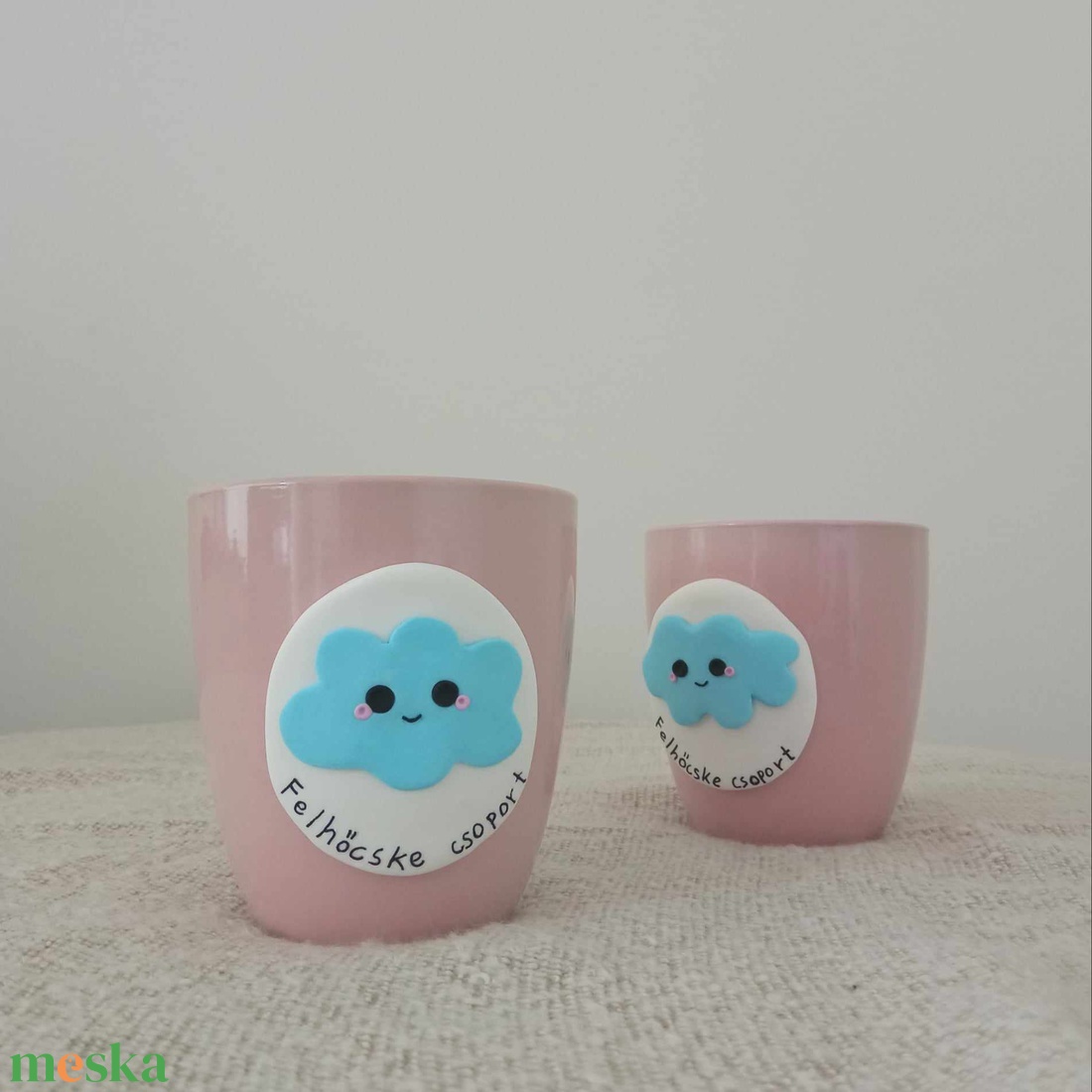 Ballagós csoportmintával díszített bögre - otthon & életmód - konyhafelszerelés, tálalás - tálalás - bögre & csésze - Meska.hu