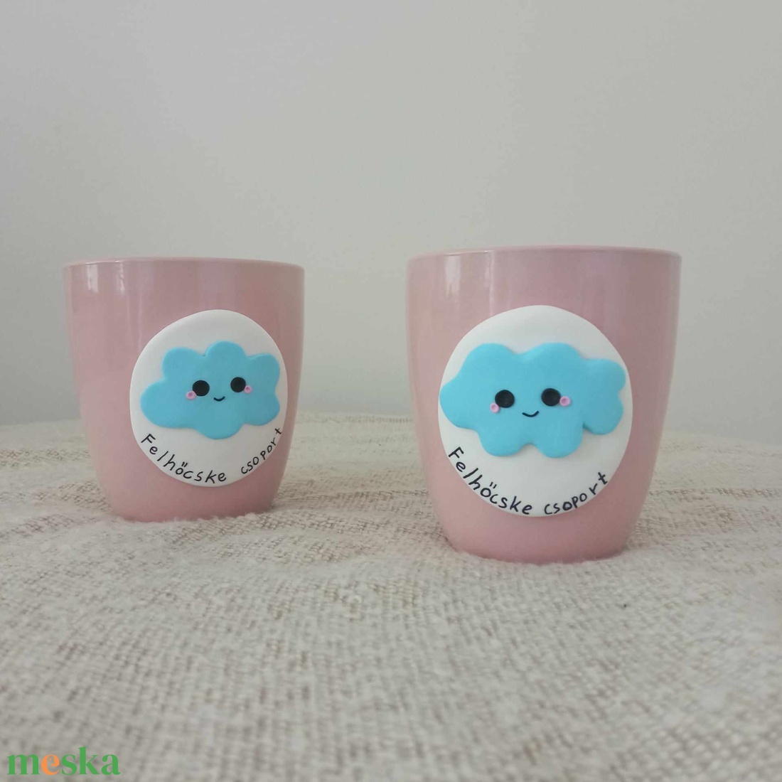 Ballagós csoportmintával díszített bögre - otthon & életmód - konyhafelszerelés, tálalás - tálalás - bögre & csésze - Meska.hu