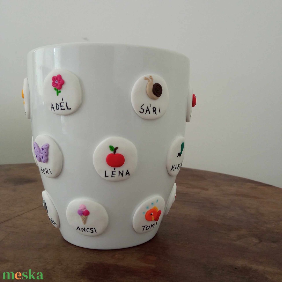 Ovis és bölcsis ballagási kaspó kisgyermeknevelőknek (bölcsis néniknek), dajkáknak, óvó néniknek, technikai dolgozóknak - otthon & életmód - dekoráció - virágdísz és tartó - cserép & kaspó - Meska.hu