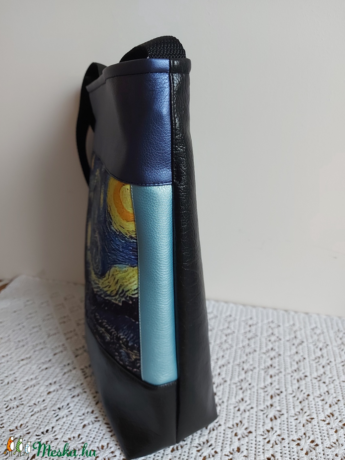 Bolondos van Gogh - táska & tok - kézitáska & válltáska - vállon átvethető táska - Meska.hu