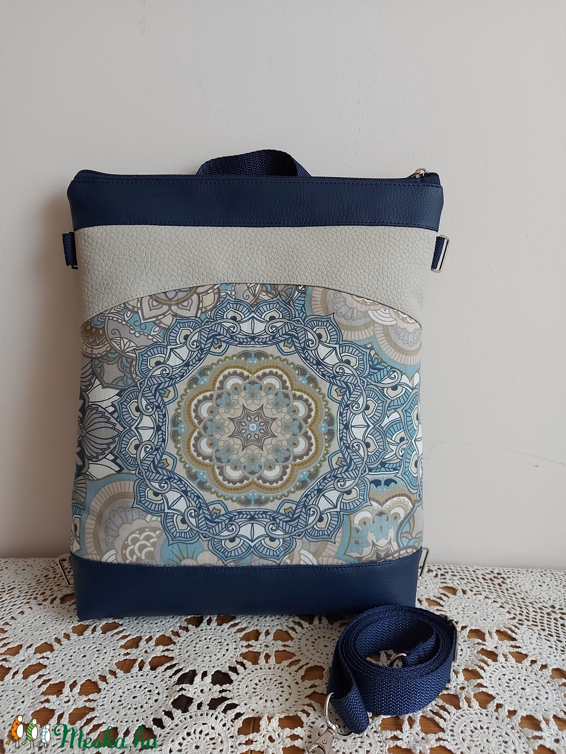 Mandalás táska - táska & tok - kézitáska & válltáska - vállon átvethető táska - Meska.hu