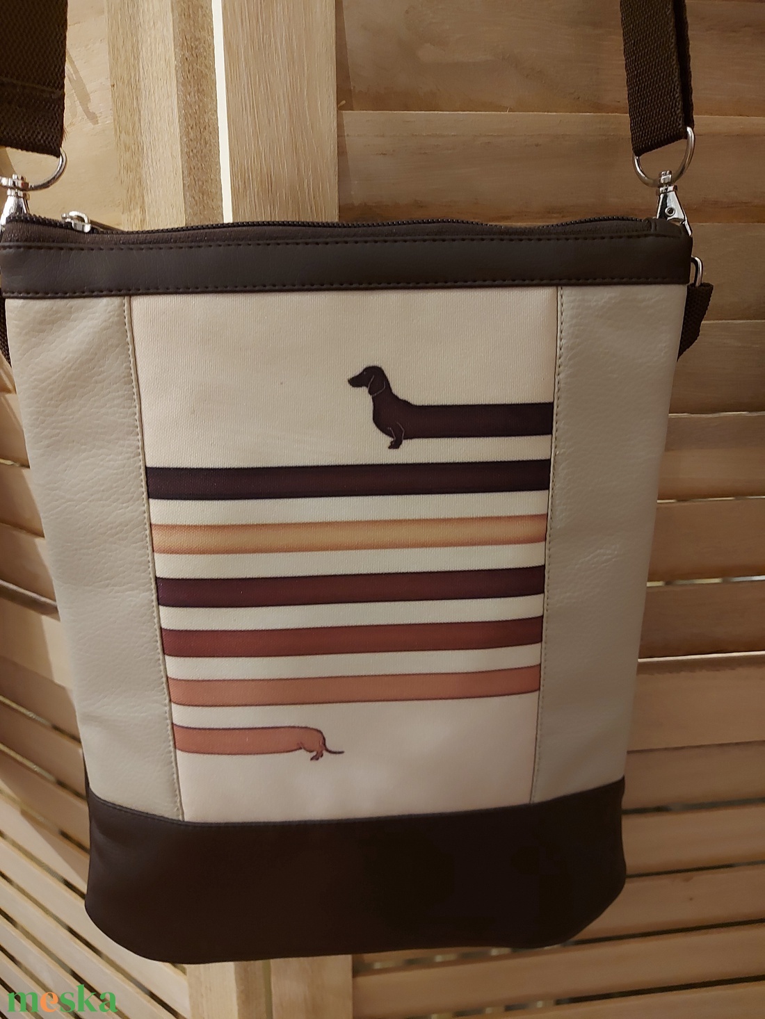 Tacsis oldaltáska - táska & tok - kézitáska & válltáska - belső rendező - Meska.hu