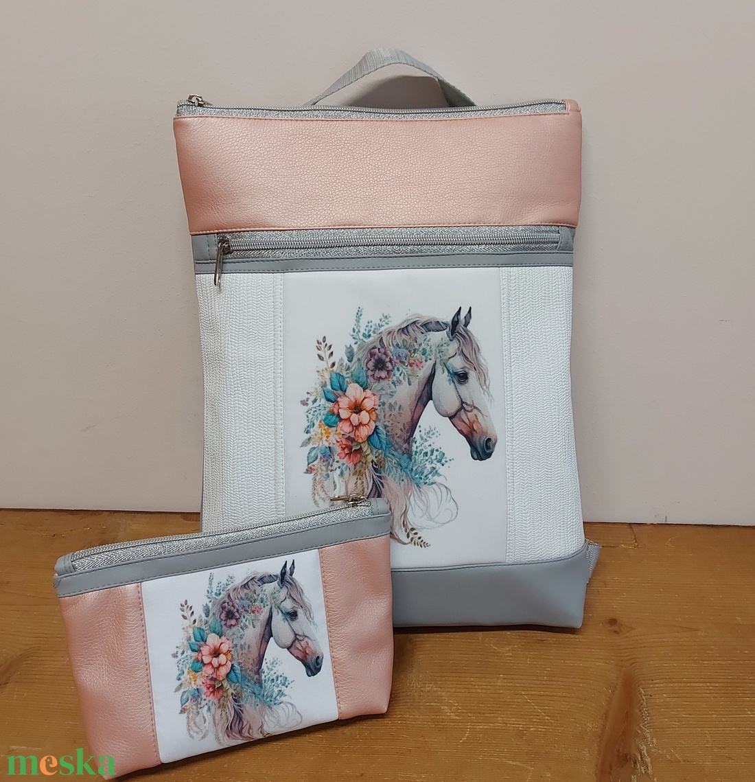  Lovas hátizsák szett - táska & tok - hátizsák - hátizsák - Meska.hu