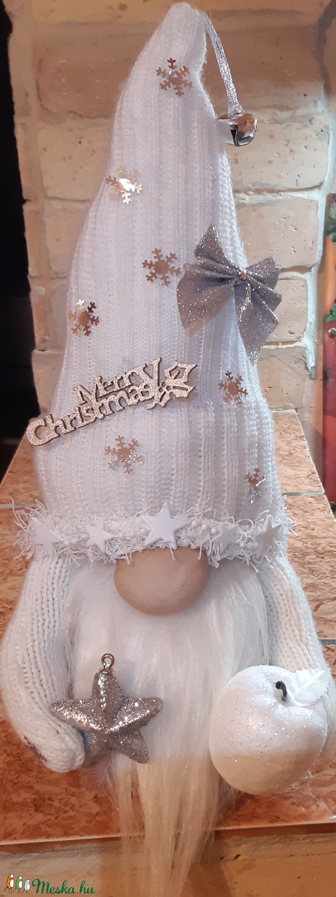 Karácsonyi manó  - karácsony - karácsonyi lakásdekoráció - Meska.hu