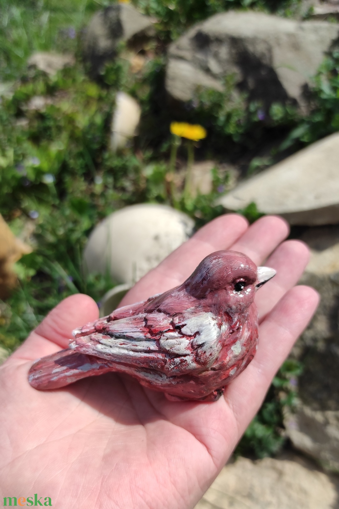 Kerámia madár - művészet - szobor - kerámia - Meska.hu