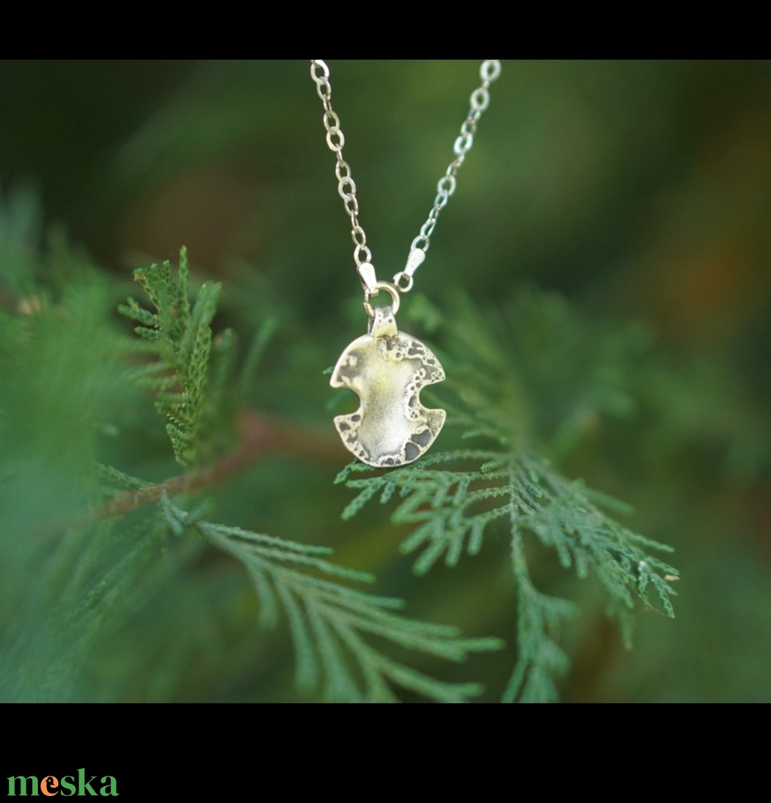 Amorf medál lánccal - ékszer - nyaklánc - medálos nyaklánc - Meska.hu