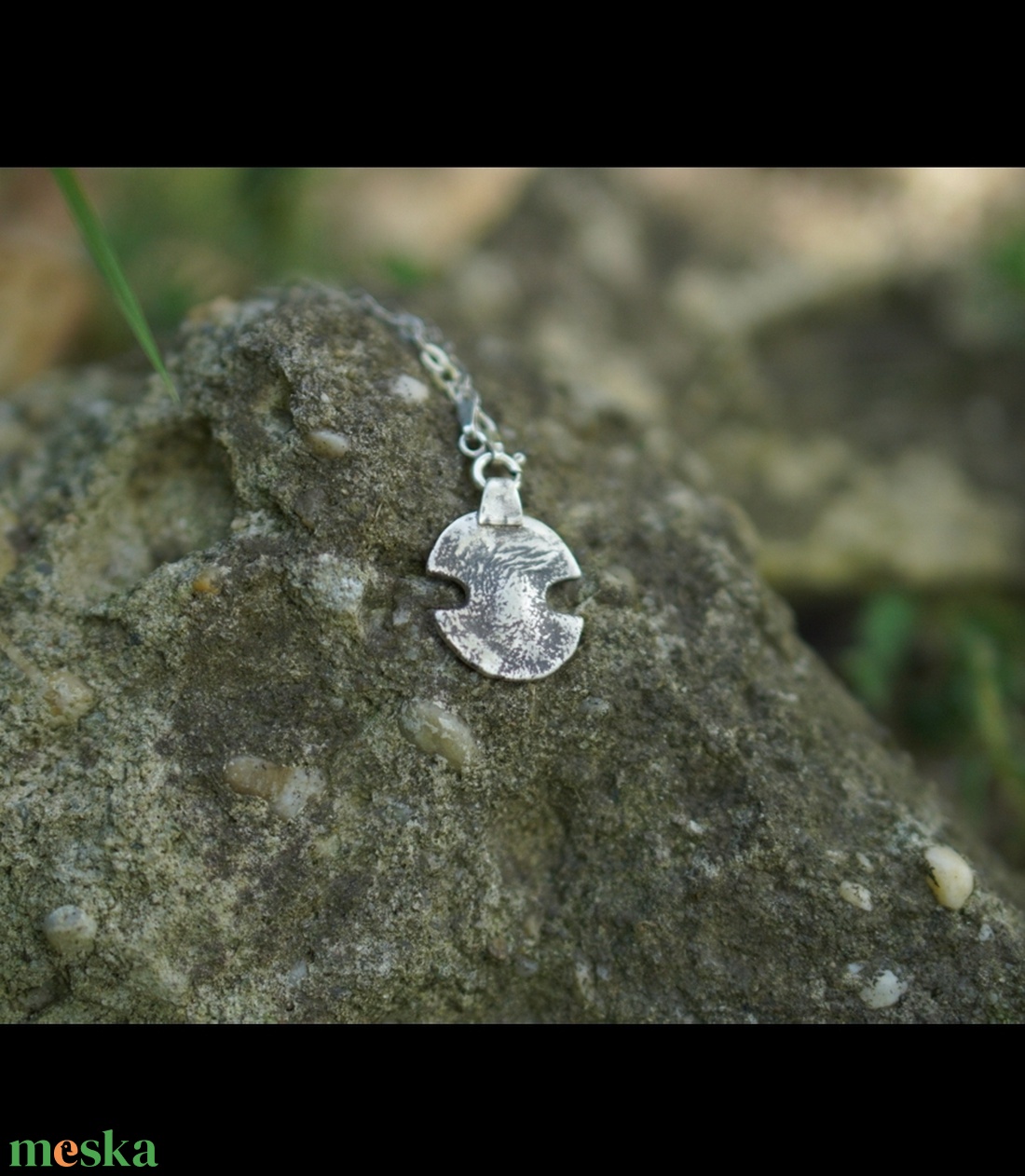Amorf medál lánccal - ékszer - nyaklánc - medálos nyaklánc - Meska.hu