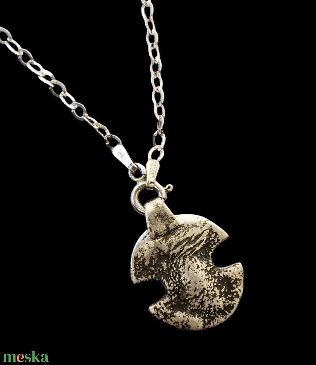 Amorf medál lánccal - ékszer - nyaklánc - medálos nyaklánc - Meska.hu