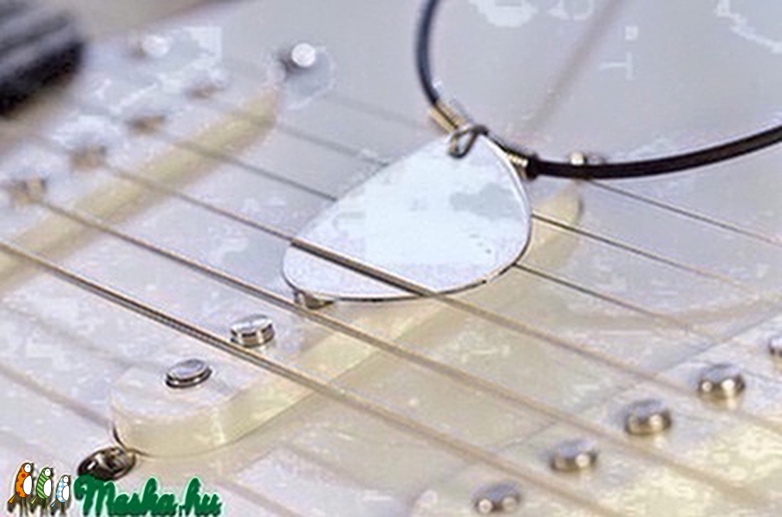 Gitárpengető nyaklánc - - Meska.hu Gitárpengető nyaklánc - - Meska.hu