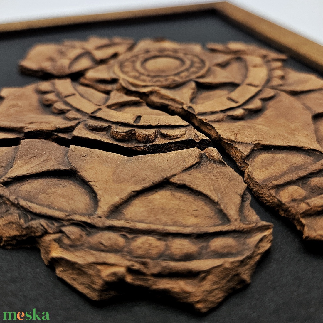 Töredék I. - kerámia dísz - otthon & életmód - dekoráció - fali és függő dekoráció - falra akasztható dekor - Meska.hu