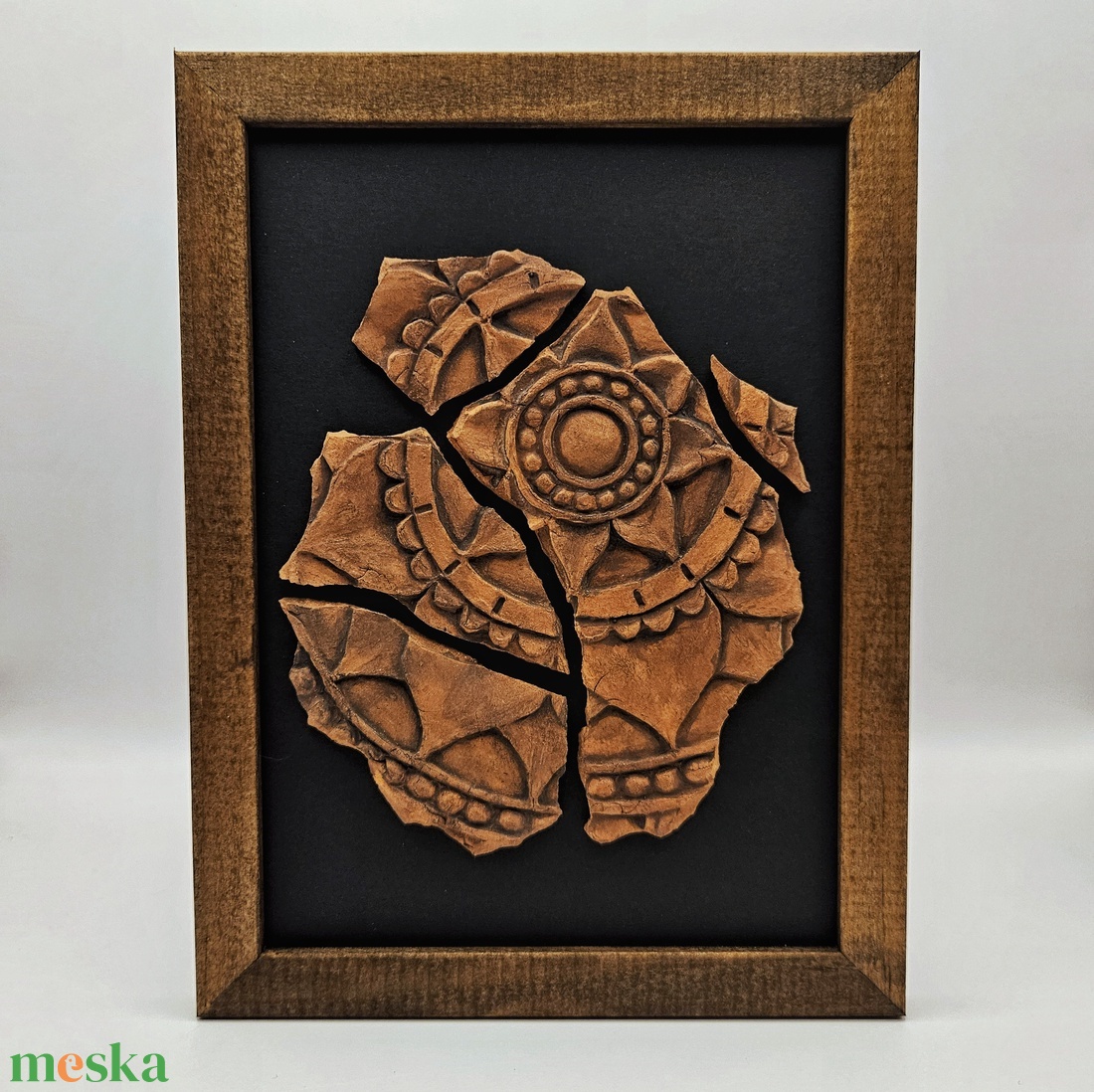 Töredék I. - kerámia dísz - otthon & életmód - dekoráció - fali és függő dekoráció - falra akasztható dekor - Meska.hu