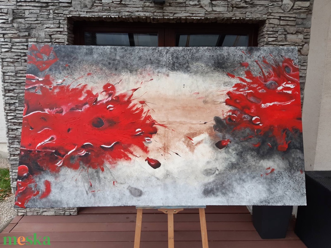 Akril festmeny - művészet - festmény - akril - Meska.hu